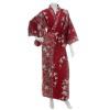 Japonsk dmsk kimono Yukata Sakura RED dlouh