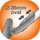 Ppouze pro ovln trubice Electrolux a AEG 36 mm