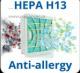 Typ HEPA - bu Anti-Allergy nebo ZVCA50H - modr H13.