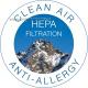 Sky s kvalitou HEPA filtrace - antialergenn sky E206.