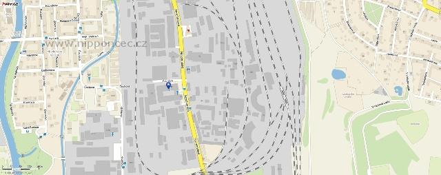 HeurekaPoint/Uloženka České Budějovice, mapa - klikněte pro zvětšení HeurekaPoint/Uloženka České Budějovice, mapa - klikněte pro zvětšení