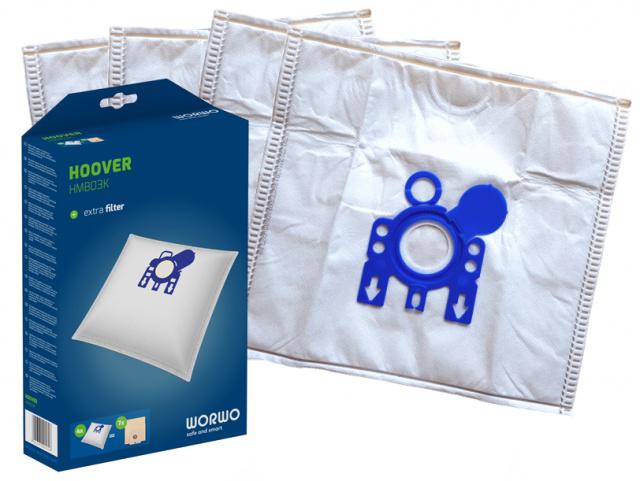 Textilní sáčky do vysavačů HOOVER H79 Space Explorer, 4ks