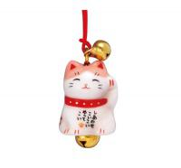 Japonsk koka Maneki Neko se zvonky - pvsek pro tst