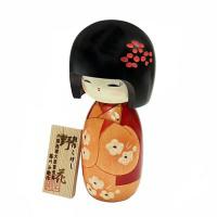 Japonsk panenka Kokeshi Nobana, 16 cm