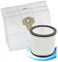 Omývatelný filtr a sáčky pro PARKSIDE PNTS 1300, 1400, 1500, 1+3ks