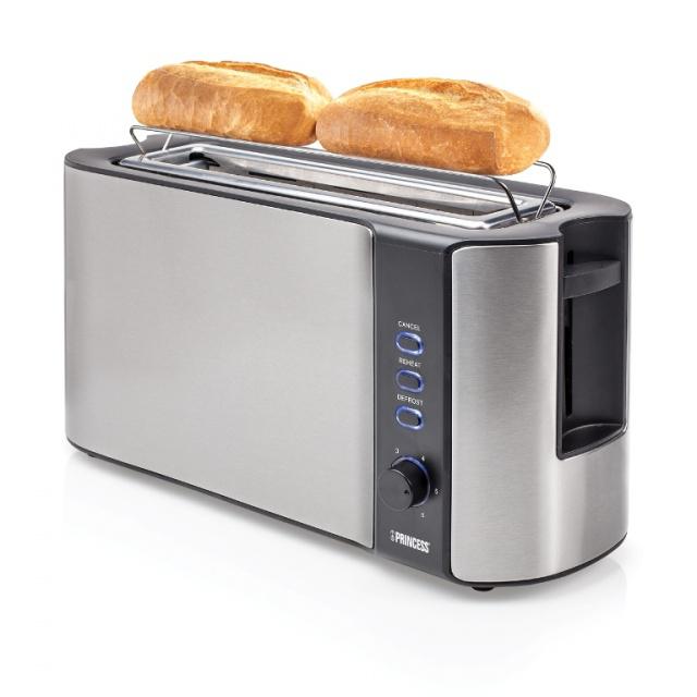 Fotografie Topinkovač Princess 14 2353 Long Slot Toaster, 1000W