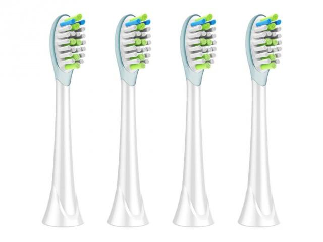 NK17 Náhradní hlavice Koma pro zubní kartáčky Philips Sonicare Plaque Defense, 4 ks