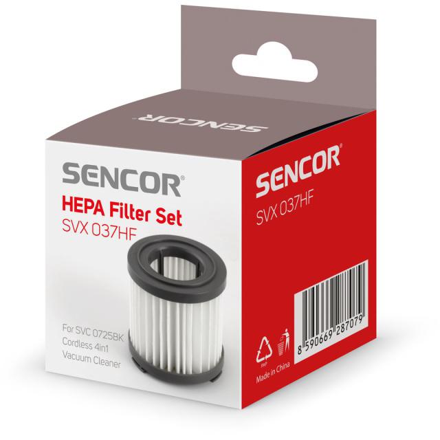 Filtry a HEPA filtr pro vysavač SENCOR SVC 0725BK