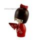 Japonsk panenka Kokeshi Amayadori, 13,5 cm 