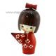 Japonsk panenka Kokeshi Amayadori, 13,5 cm 